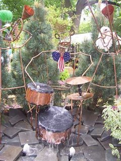 Drummer Fountain